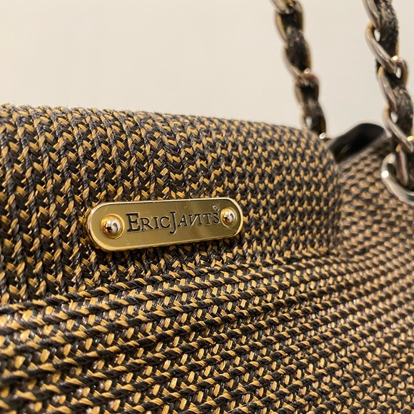 Eric Javits signature Squishee® straw bag - Picture 6 of 9